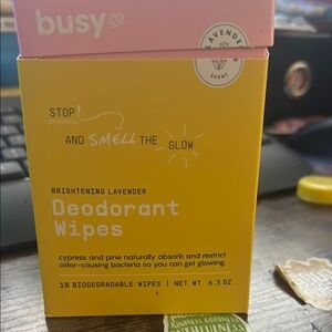 Brightening Lavender Deodorant Wipes